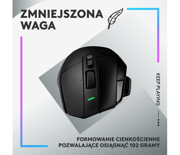 LOGITECH G502 X LIGHTSPEED Czarna - 1066487 - zdjęcie 11